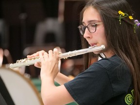 There was a touch of spring in the air at Glendale High School's June 14th spring concert. CHRIS ABBOTT