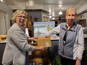 Cochrane Food Bank benefits from local artist's painting.