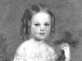 Jean Forsyth as a child.