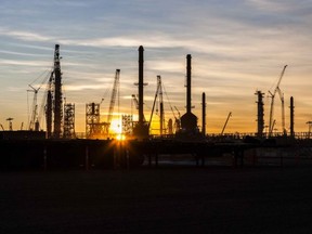 The turnaround means production in all 10 units at the refinery are now at a standstill and more than 2,000 workers in more than 30 different skilled trades are working around the clock on the maintenance, renovations, inspections and upgrades.