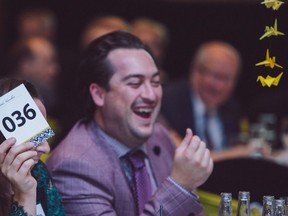 Steve Desjardins, of Victory Lincoln, is shown at the 2019 Chatham-Kent Hospice benefit gala. (Handout/Loft House Studio)