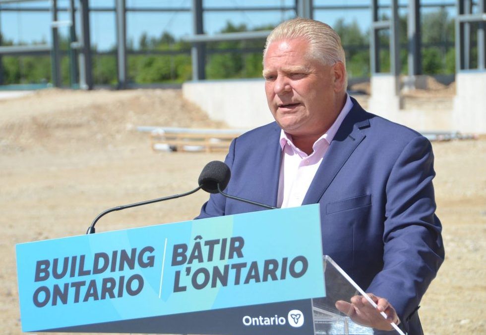 Premier Ford talks healthcare, housing, jobs during stop in Dundalk