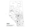Rural municipal boundaries map from Alberta Agriculture, GOA.
