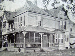A long ago picture of our Mayor’s house. (supplied photo)