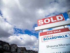 Desjardins economists expect the average home price in Canada to drop considerably by December 2023. PHOTO BY ASHLEY FRASER/POSTMEDIA