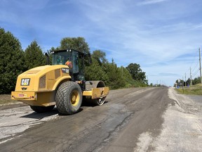 Motorists may want to take an alternative route rather than travelling along Sidney Street North of Belleville in coming weeks to avoid major road resurfacing now under way.