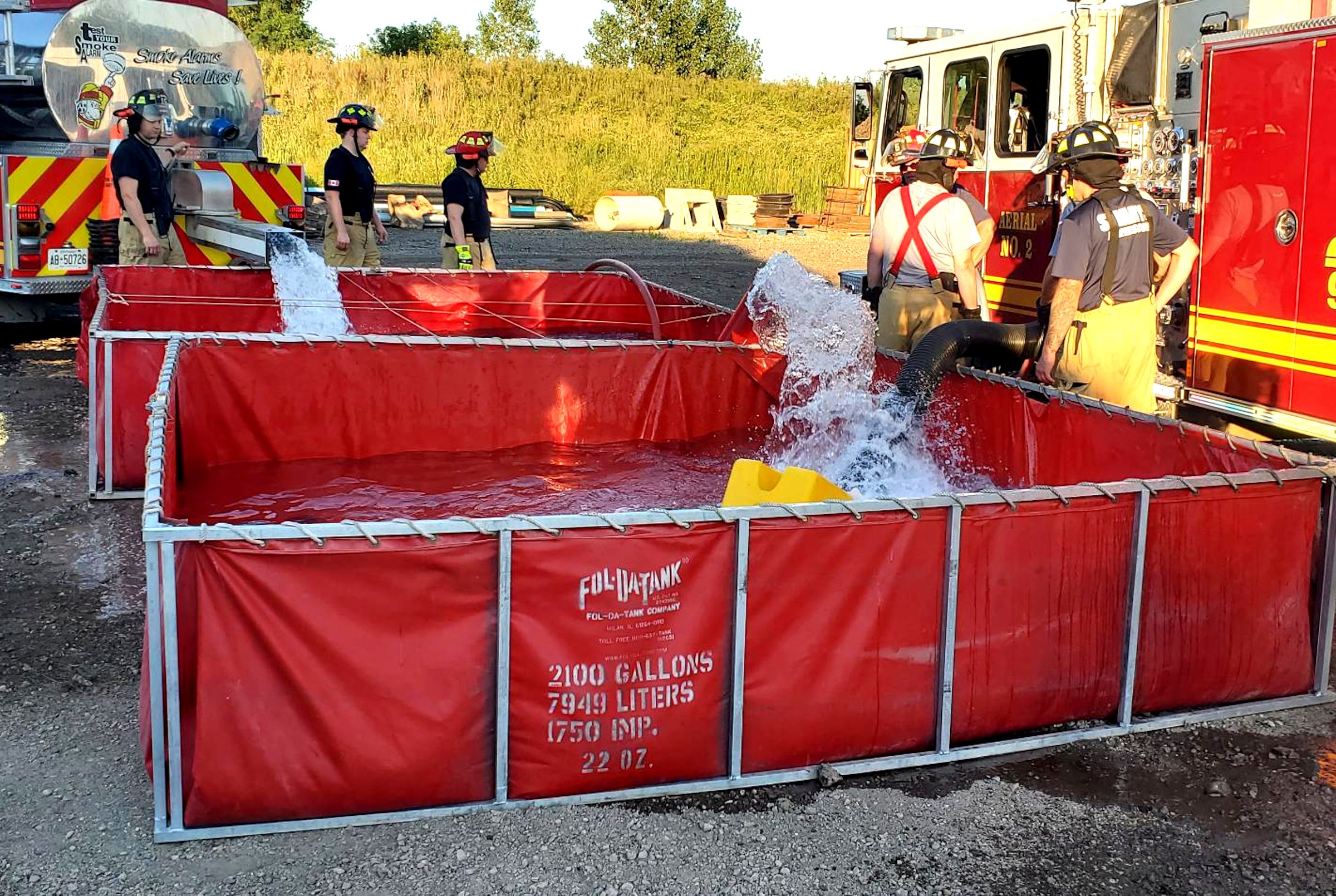 St. Marys and Zorra fire departments train together to improve