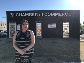 Executive Director of the Fort Saskatchewan and District Chamber of Commerce, Tamara Dabels-- photographed in June 2021-- will be leaving her position at the local Chamber later this month. Photo Supplied.