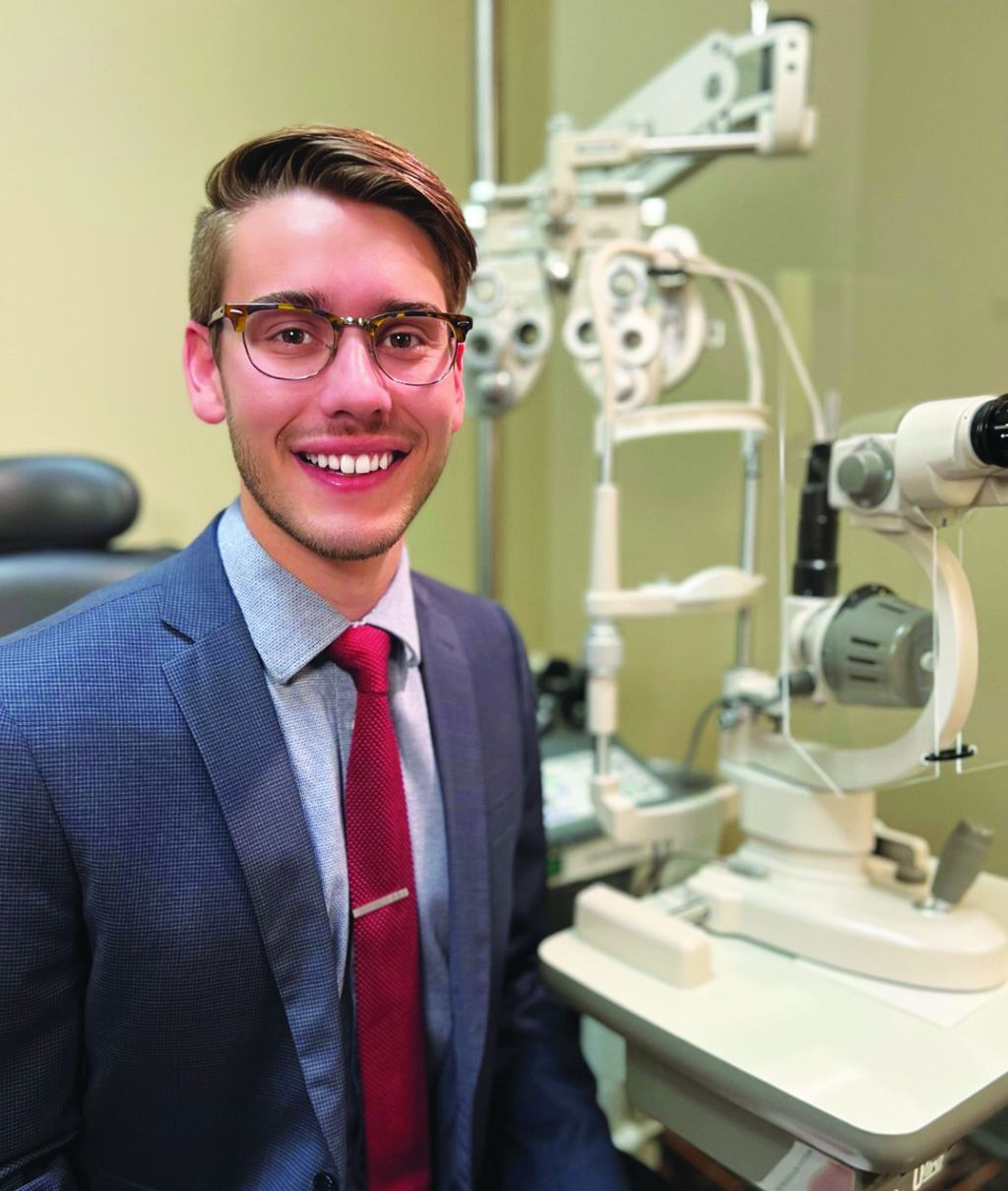 Local optometrist returns home gives Devon Alberta s only third