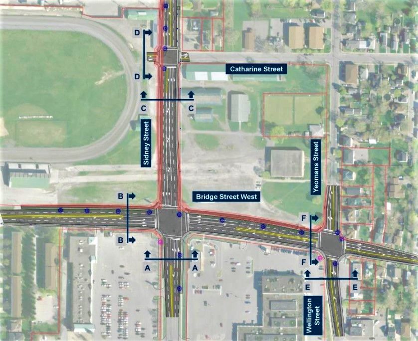 Belleville eyes roadwork revisions for Sidney and Bridge streets in west end Belleville