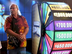 Kelly Corr of Wallaceburg is shown after winning $500,000 playing The Bigger Spin Instant game. (Screenshot/OLG)