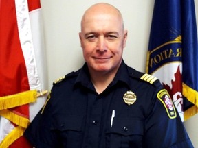 Chatham-Kent Fire and Emergency Services Chief Chris Case (Handout/Postmedia Network)
