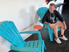 The Canadian Mental Health Association, North Bay and District, used the turquoise Muskoka-style “listening chairs” during Mental Health Week 2022 in May to promote this year’s theme of #empathy. The chairs were set up at various community events.