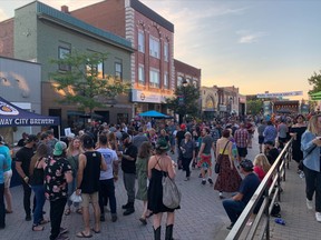Thousands of people filled the streets Saturday during Bay Block Party in downtown North Bay.