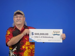 Kelly Corr of Wallaceburg won $500,000 playing The Bigger Spin Instant game. (Handout/Postmedia Network)
