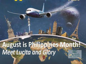 Poster for the Carveth Culture Club's celebration in August