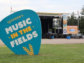Lucknow's Music in the Fields returned in 2022 following a two-year hiatus due to pandemic restrictions. Photo by Kelly Kenny/Lucknow Sentinel.
