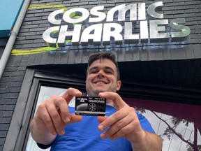 Sean Kady, shown in a handout photo, is co-owner of Cosmic Charlies, a Toronto cannabis company that uses a punch card loyalty program to draw in consumers. THE CANADIAN PRESS/HO-Charles Kady **MANDATORY CREDIT**