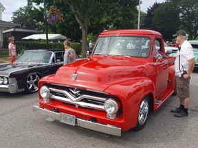 Hundreds of vehicles were on hand for the official return of the Wallaceburg Antique Motor and Boat Outing this weekend. (Trevor Terfloth/The Daily News)