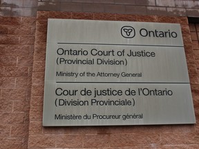 Brantford Ontario Court of Justice.