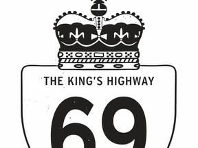Highway 69 sign