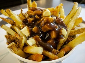 A poutine is pictured in this file photo.