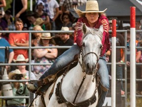 Thamesford's Stacy Vanloon, seen here at the 2019 Tweed Stampede championships, will compete at the Purple Hill Ram Rodeo & Country Music Showcase Friday through Sunday. (Supplied)