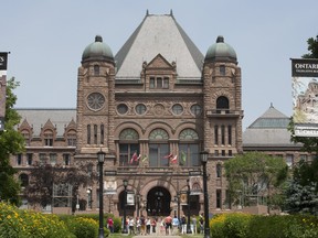 Queen's Park in downtown Toronto is shown in this Postmedia file photo.