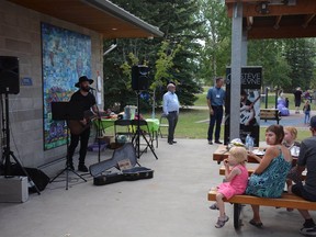 Local musician Steve Jevne performed live for the Community Links 40th Anniversary on August 26.