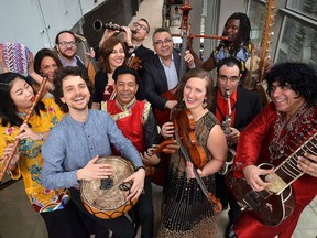 The Global Orchestra- Kuné will perform at Westben's Willow Hill Sept. 25. Tickets for Kids are free for this concert (accompanied by an adult) and bring them early at 1 p.m. for the "Let's Make an Instrument workshop." NICOLA BETTS PHOTO