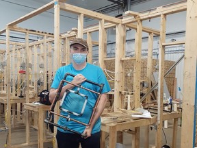 Lucas Weaver, a graduate of the Foundation for Trades program offered by St. Leonard's Community Services, has embarked on an electrical apprenticeship with Buzzbolt Electric Ltd. The program exposes young people between 18 and 29 years of age to careers in electrical, plumbing and carpentry. SUBMITTED