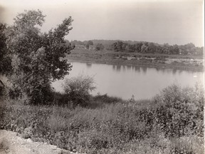 The original Brant's Ford crossing of the river around which the city of Brantford grew.  Submitted by Brant Historical Society