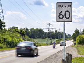 Brantford police are advising motorists to slow down as the speed limit on Powerline Road has been lowered to 60 km-h from 80 km-h. Brian Thompson
