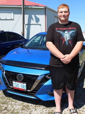 Nickolas Gillis of Peterborough brought his 2001 Nissan Sentra SR to the 13th annual Summer Showdown car show held over the weekend at The Aud.  A showcase of modified cars, the event featured some top show cars and numerous vendors.  Michelle Ruby