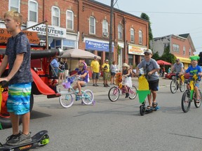 The Athens Cornfest Parade hits Main Street in 2018. The 2022 edition of Cornfest - the first in three years - is set for Saturday. File photo/Postmedia Network