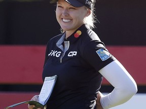 Brooke Henderson during her final round at the CP Women's Open at the Ottawa Hunt & Golf Club Sunday.
Tony Caldwell/Postmedia Network