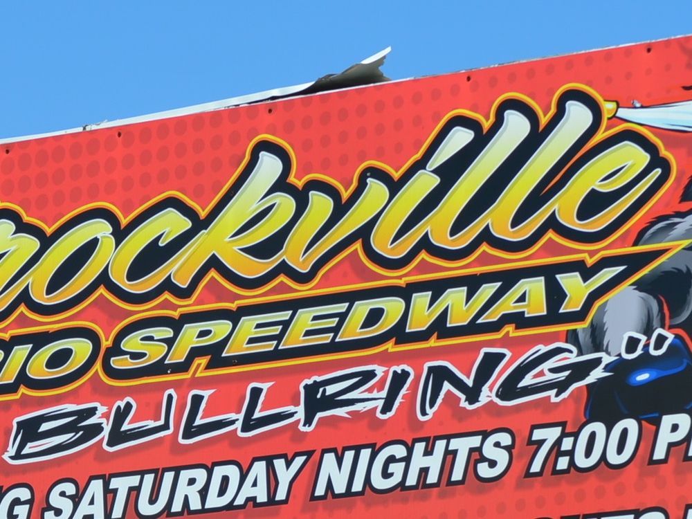 Brockville Ontario Speedway sign