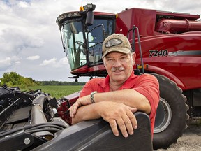 Burford farmer and Ontario Federation of Agriculture director Larry Davis says farming is stressful at the best of times, but the pandemic has added to the stress level.