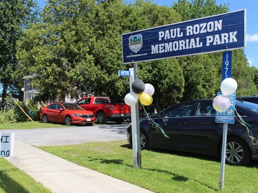 Entrance area to the park. Photo on Saturday, August 13, 2022, in Williamstown, Ont. Todd Hambleton/Cornwall Standard-Freeholder/Postmedia Network