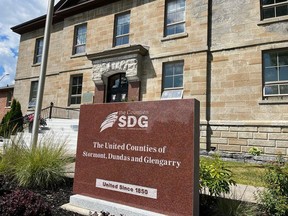 The front of the Counties SDG facility in downtown Cornwall. Photo on Wednesday August 24, 2022 in Cornwall, Ont. Todd Hambleton/Cornwall Standard-Freeholder/Postmedia Network