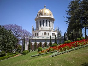 Handout/Cornwall Standard-Freeholder/Postmedia Network
A Bahá'í Media Bank photo of the Shrine of the Báb on Mount Carmel, in Haifa, Israel.