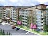 An apartment building rendering at 1177 Foothills Blvd.