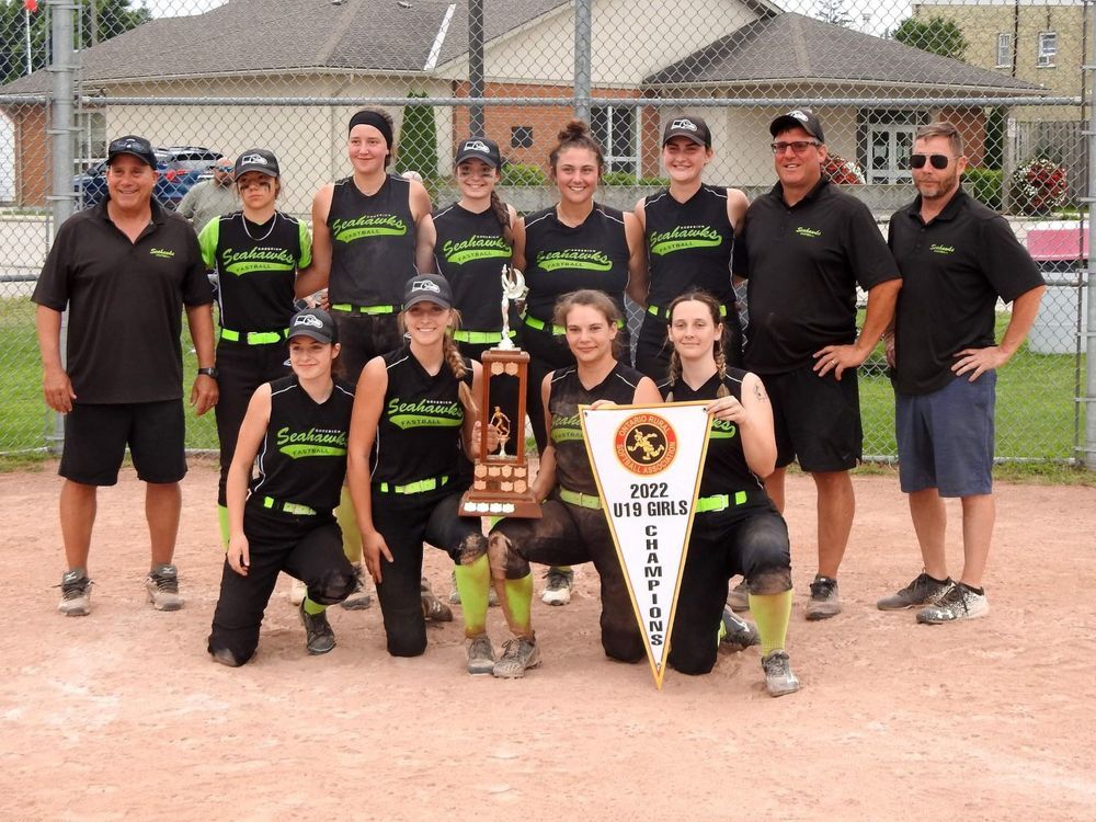 U19 Goderich Seahawks named Ontario Rural Softball champions Goderich