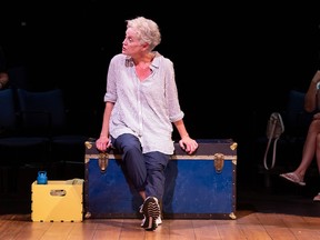 Lisa Horner in "Every Brilliant Thing," playing at the Firehall Theatre in Gananoque.