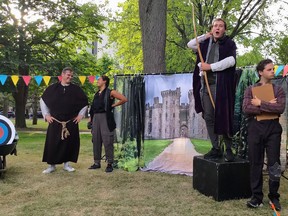 The Lakeside Players brought Jack Rennie's Robin Hood back to The Kick & Push Festival for the second straight year. Will Britton/For The Whig-Standard