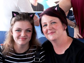 Pussycat, pussycat – Georgia and Jenny Wyatt came out as matching cats to the annual Furball cruise on August 26. The sold-out fundraising event raised more than $4,600 for the Gananoque and District Humane Society this year. Lorraine Payette/for Postmedia Network