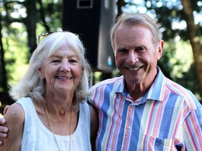 Lynn and Brian Knudsen share their summer home for the 15th Annual Summer Evening in the Islands for the Thousand Islands History Museum held on Flying Mallard Island on August 11.  For Lorraine Payette/Postmedia Networks