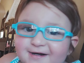 Exeter's Miller family is organizing a walk and barbecue Thurs., Sept. 8 to raise awareness for lissencephaly, a rare condition that affects one in 100,000 babies born, including Mackenzie above. Handout