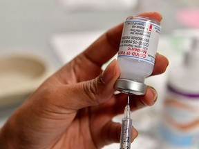 A COVID-19 vaccine designed for children age six months to five years now available. (file photo)