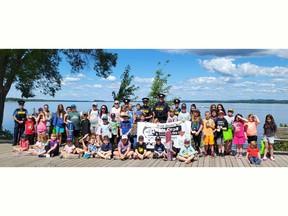 Upper Ottawa Valley OPP officers, auxiliary officers and community volunteers hosted the annual Kids, Cops and Canadian Tire Fishing Derby on Aug. 13 along the shores of the Ottawa River at the Pembroke waterfront. Submitted photo